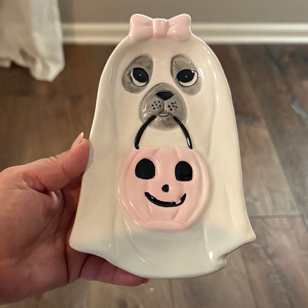 Ghost Dog Ceramic Spoon Rest!